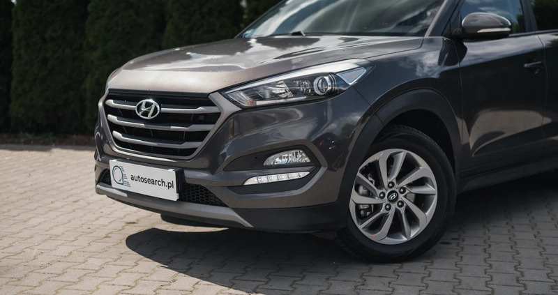 Hyundai Tucson cena 75990 przebieg: 106597, rok produkcji 2017 z Tychowo małe 781
